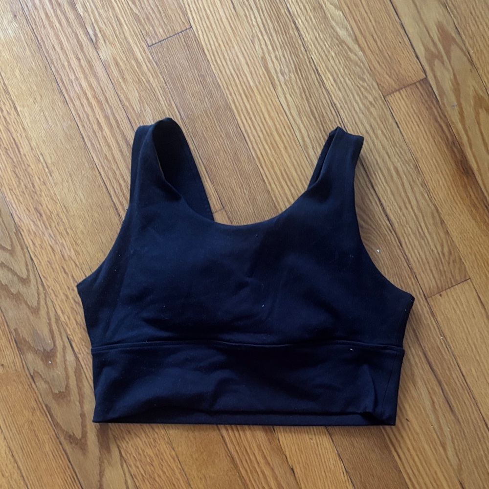 Jockey Black Sports Bra Size Large - New, Super Soft & Comfy